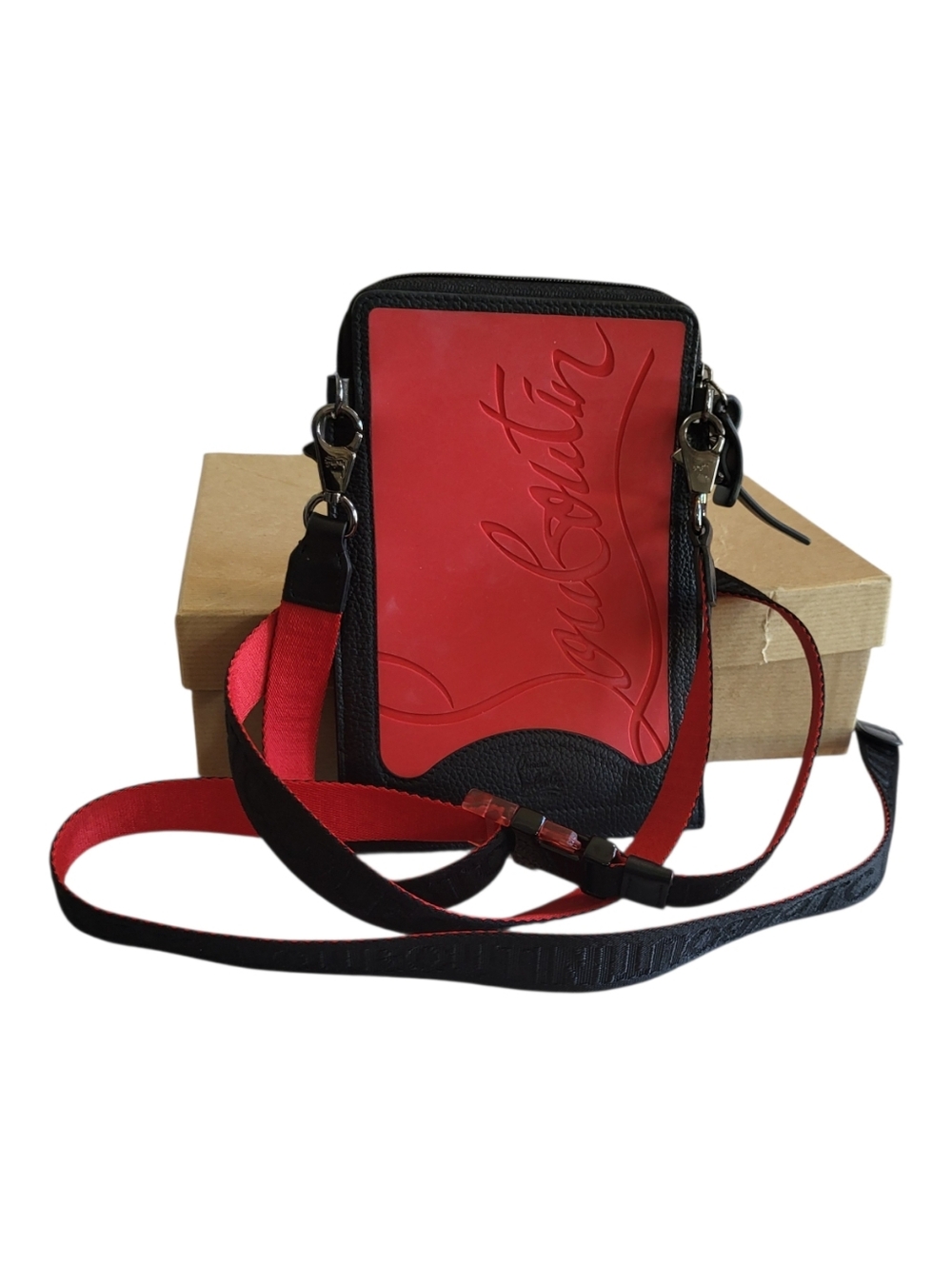 AUTHENTIC CHRISTIAN LOUBOUTIN Crossbody Bag LOUBILAB